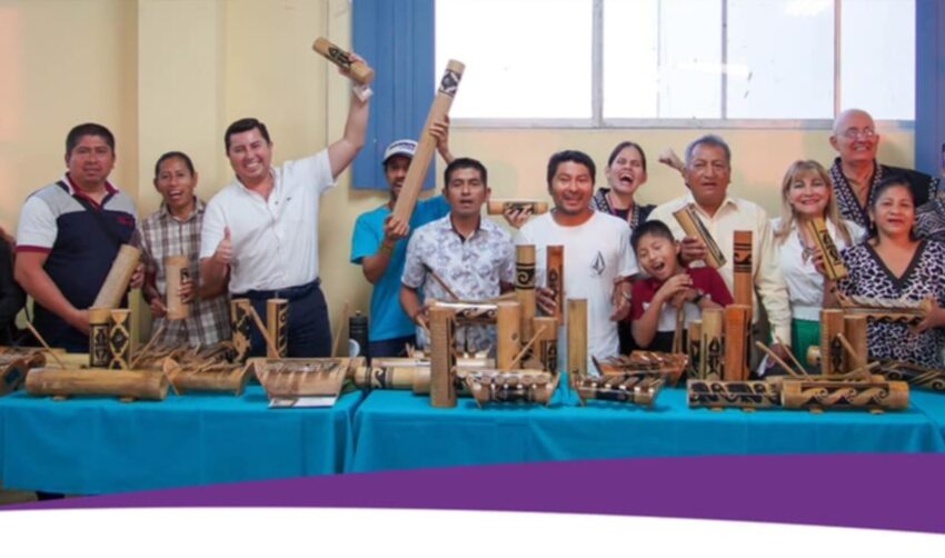  Taller de instrumentos musicales revive ancestralidad Guancavilca