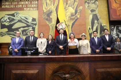 Niels Olsen presidirá la Asamblea Nacional hasta mayo de 2027